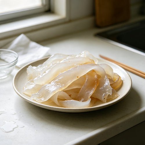 Fresh Jellyfish Slices Cold Dish