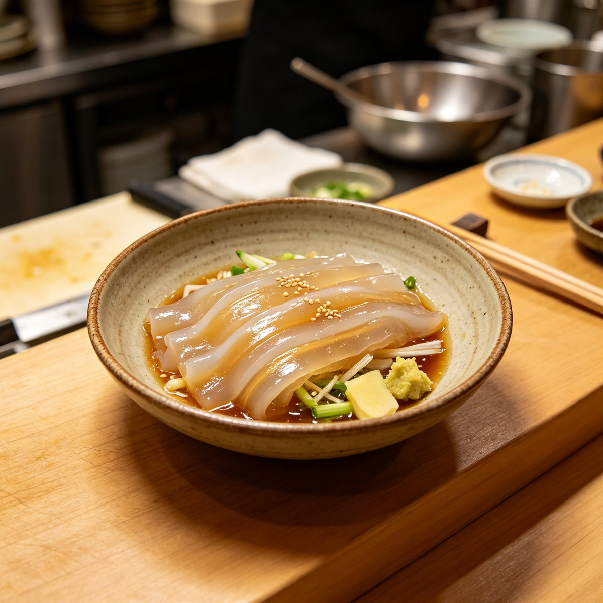 Fresh Jellyfish Slices Cold Dish