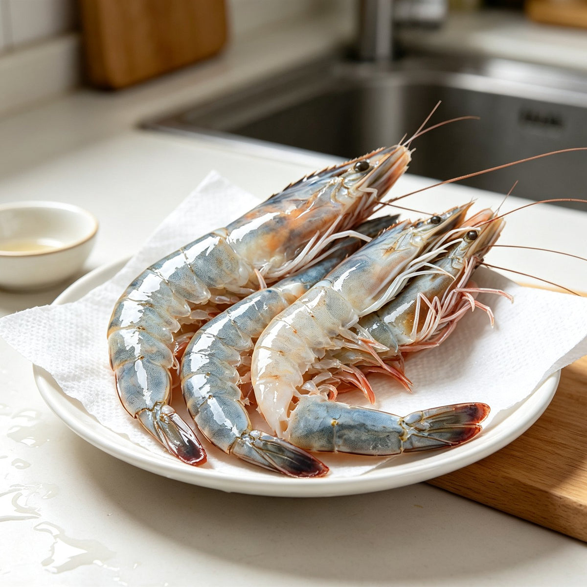 Frozen Large Head-On Jumbo Prawns