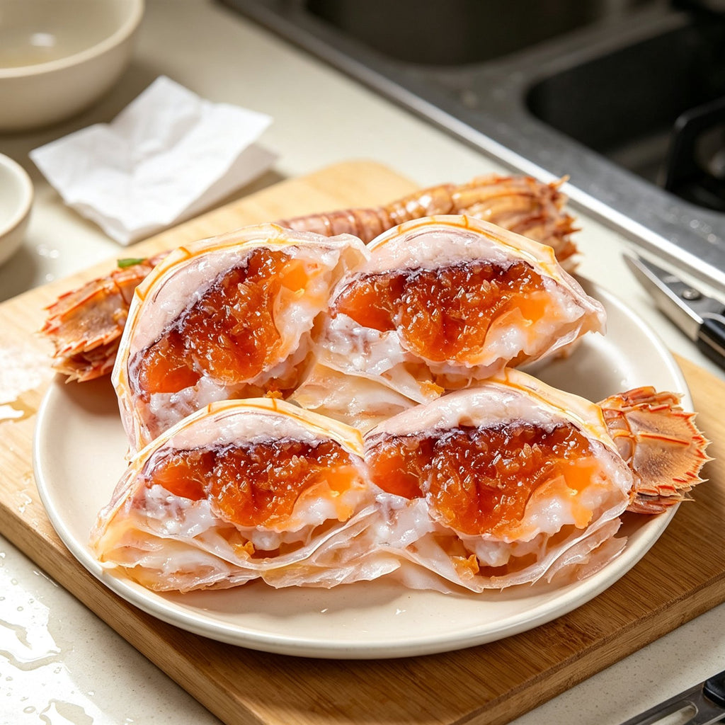 Frozen Mantis Shrimp With Roe