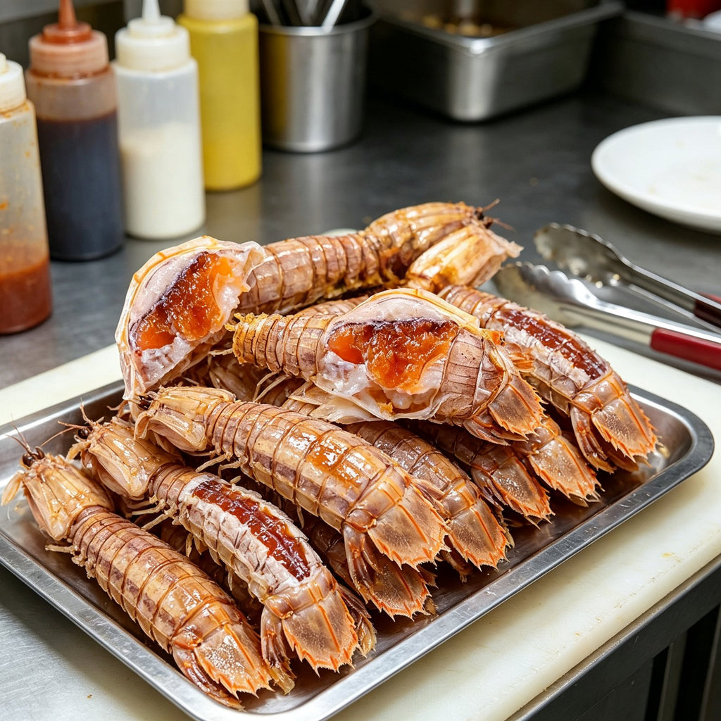 Frozen Mantis Shrimp With Roe