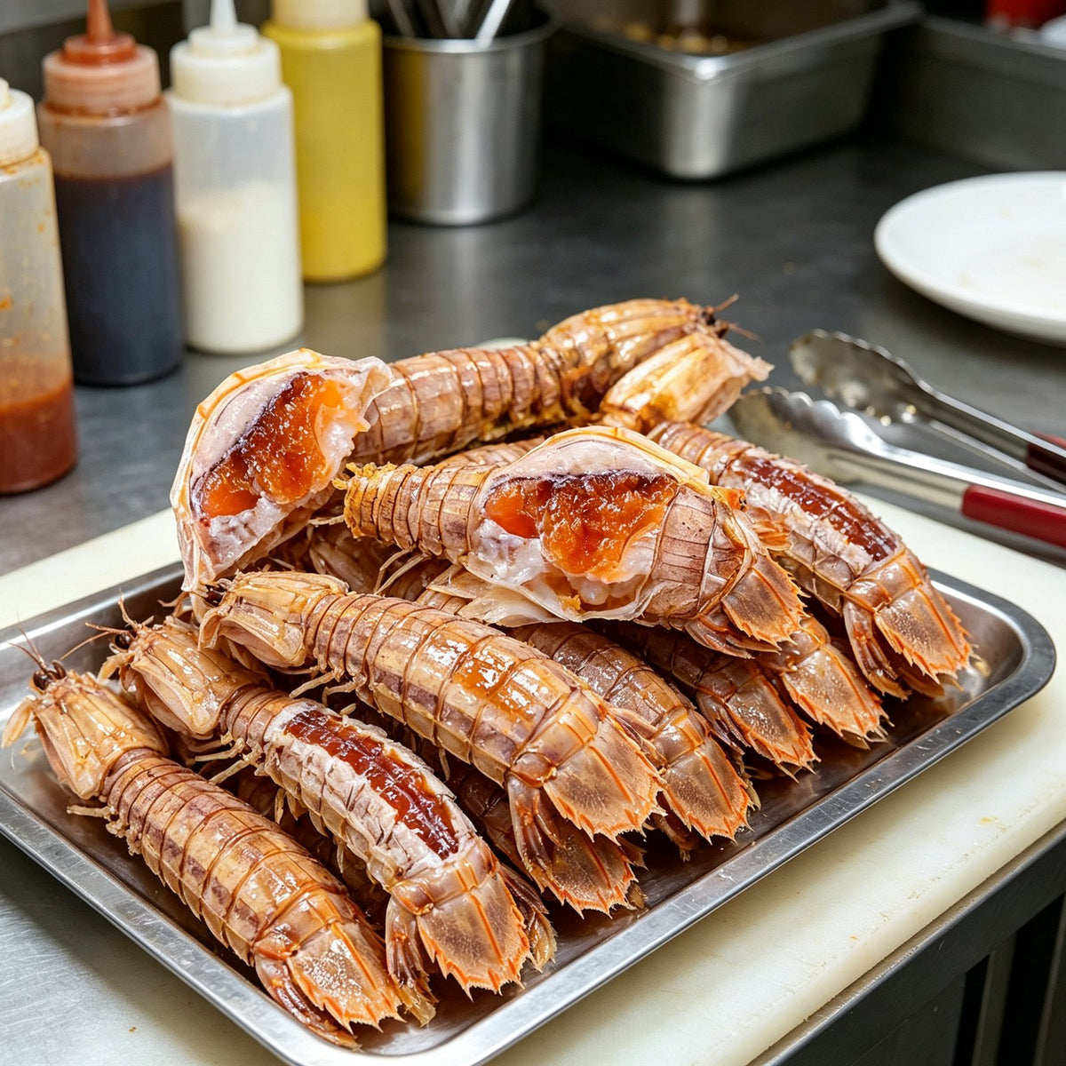 Frozen Mantis Shrimp With Roe