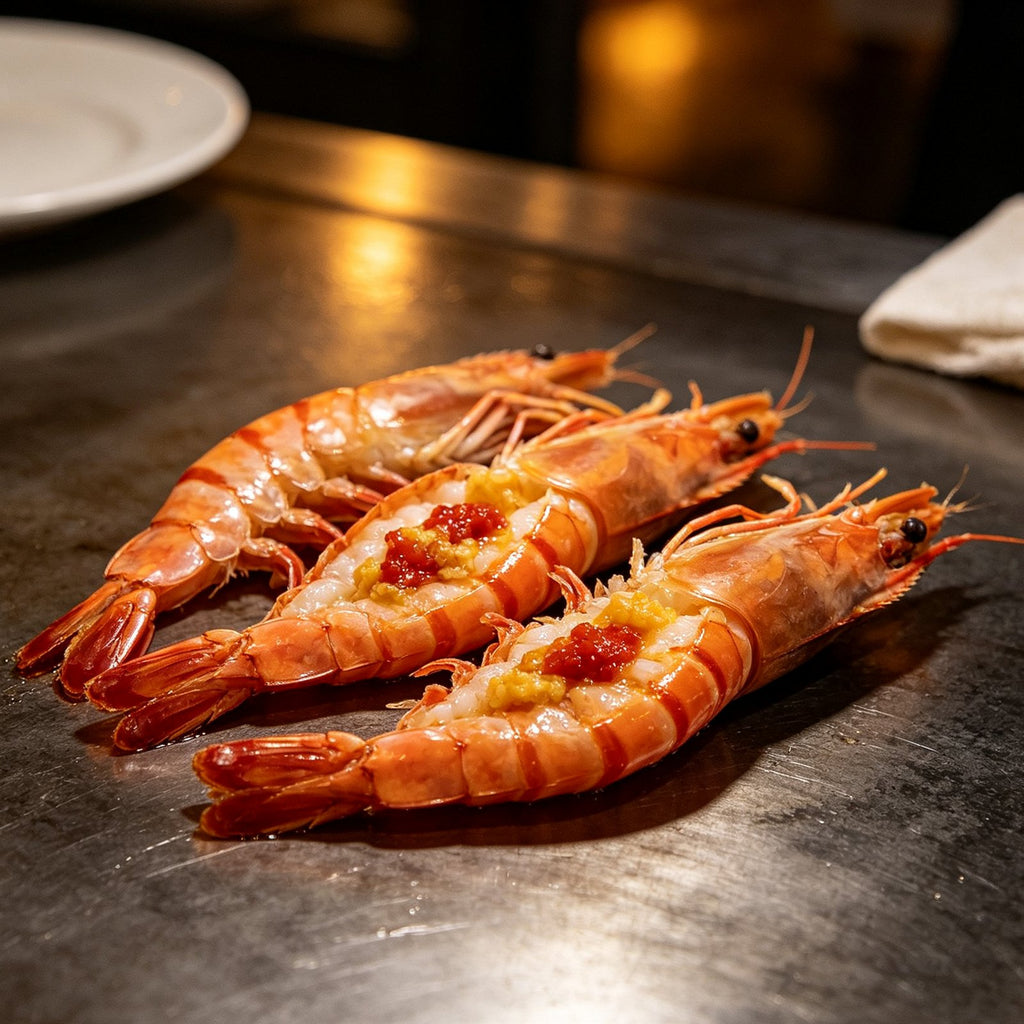 Frozen Mantis Shrimp With Roe