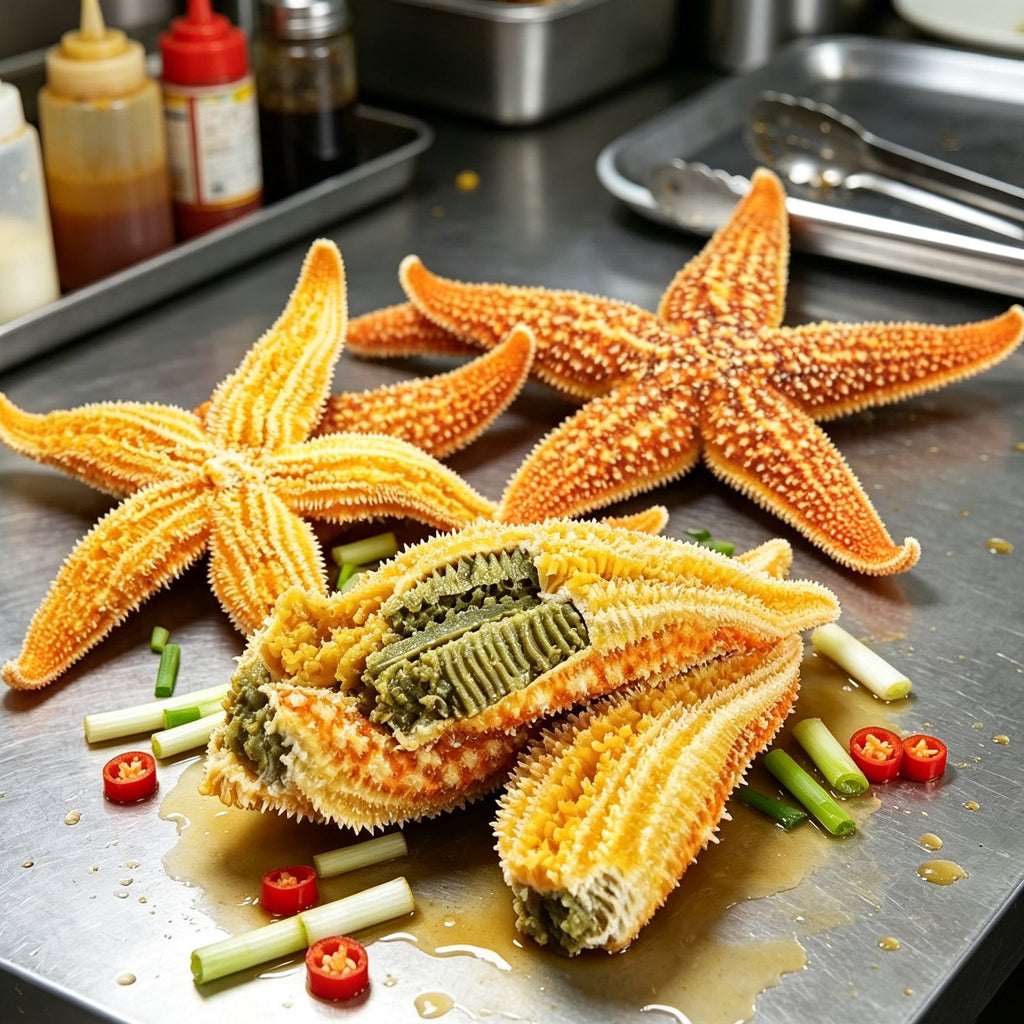 Frozen Whole Sea Stars Seafood