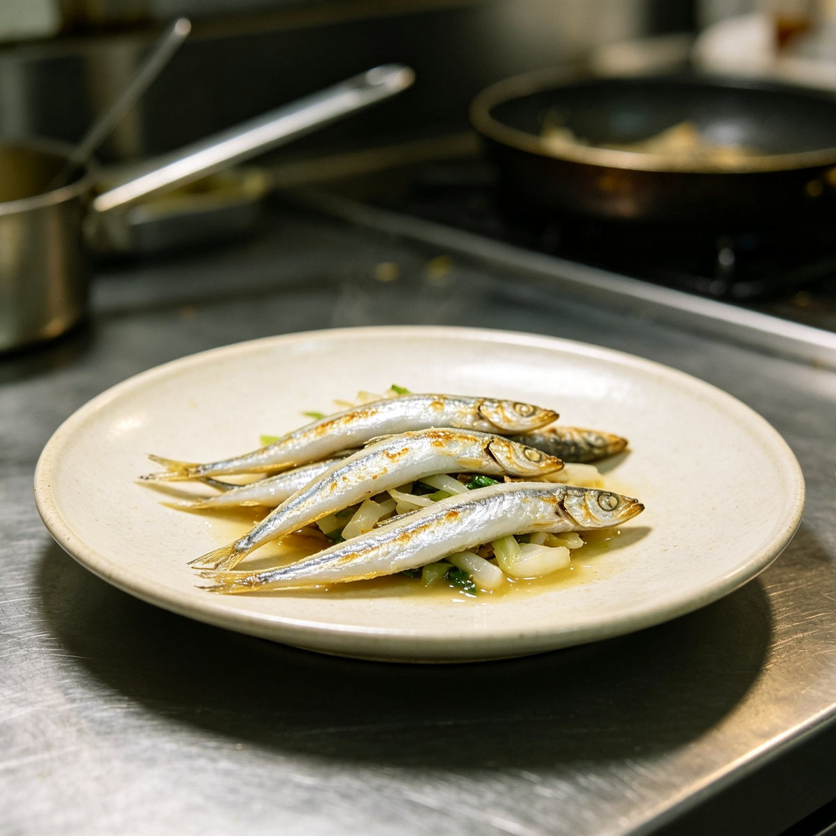 Frozen Silver Whitebait Small Fish